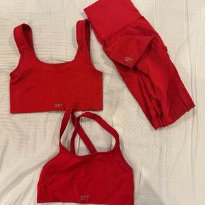 Setactive OG sculptflex legging and bra set
